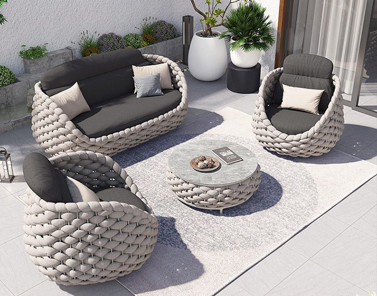 Balcony Rattan Set