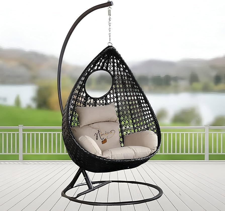 Outdoor Rattan Swing